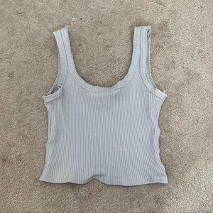 Urban-outfitters Women's Grey Crop-top